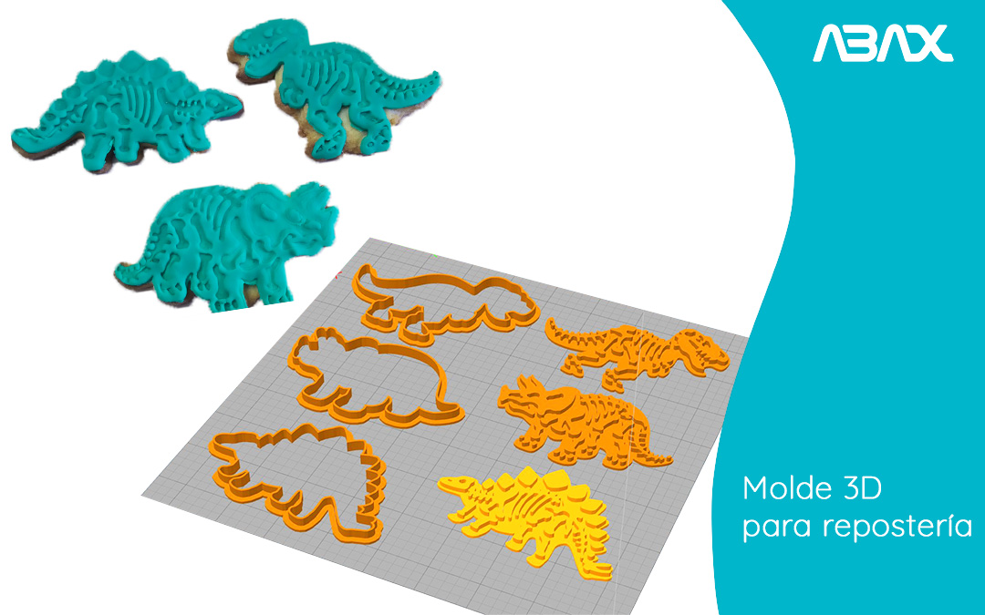especificar regimiento templar Molde 3D: todo lo que se puede hacer para repostería con impresión 3D